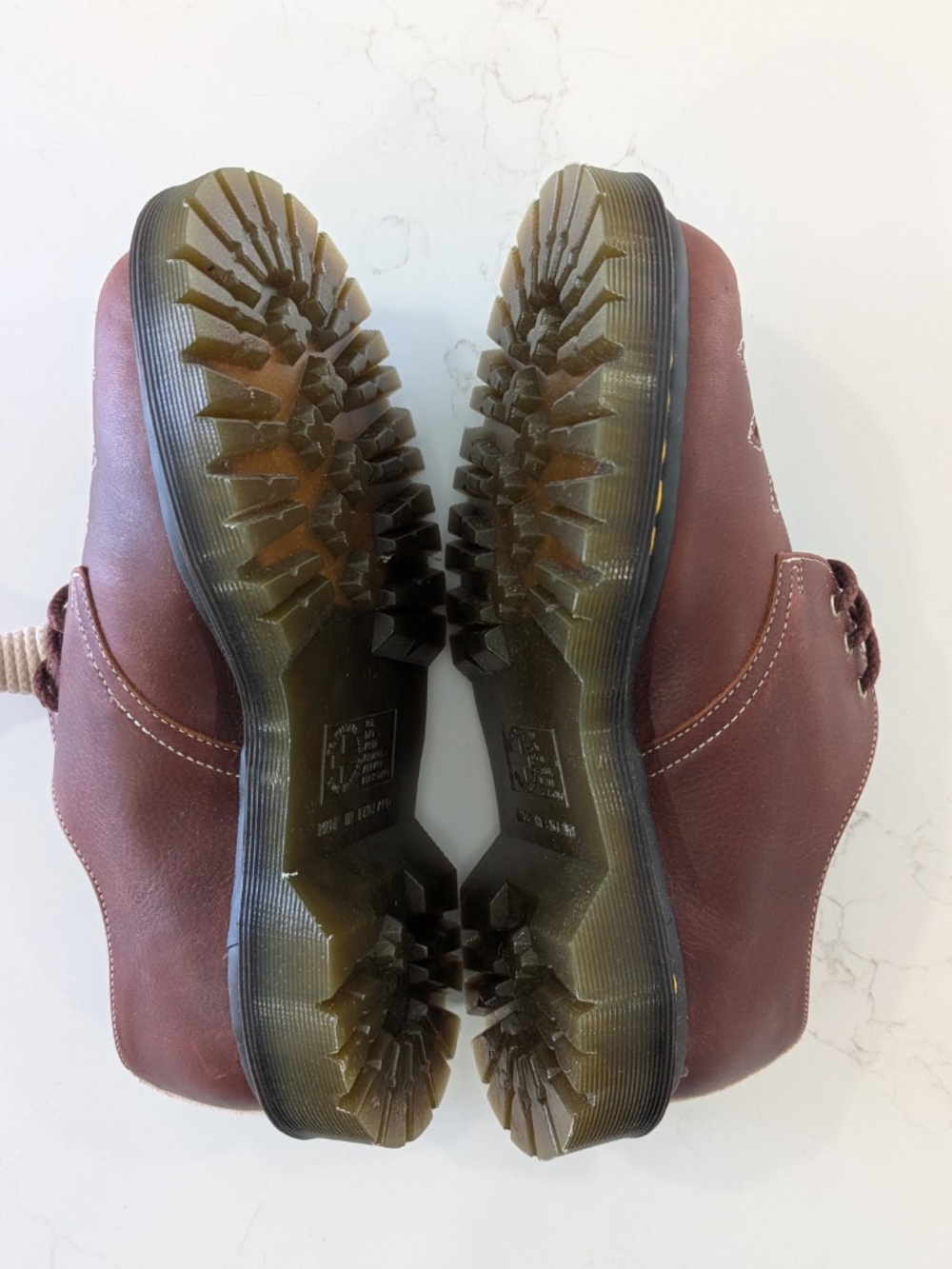 Dr. Martens 1461 Made in England Desert Oasis Suede Oxford Cutout Brown UK 7 - Picture 9 of 15